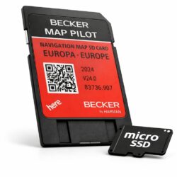 MERCEDES BECKER PILOT NAVIGATIEKAART UPDATE MICRO SD KAART EUROPA A1729064701 64 - V24 2025