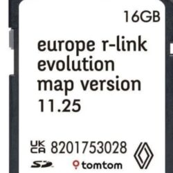 RENAULT R -LINK NAVIGATIE KAART UPDATE V11.25 SD KAART 2025