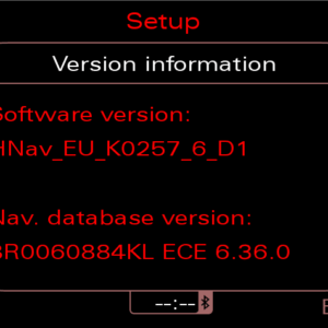 AUDI MMI 3G HIGH 6.36.0 NAVIGATIEKAART UPDATE SD KAART 2023/2024