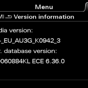 AUDI MMI 3G PLUS 6.36.0 HDD NAVIGATIEKAART UPDATE SD EUROPA 2023-2024