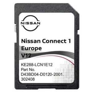 NISSAN CONNECT 1 V12 NAVIGATIE KAART UPDATE SD KAART 2022-2023