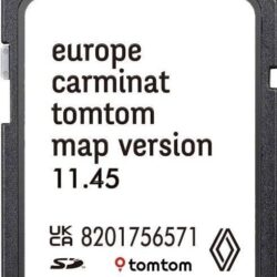 RENAULT CARMINAT NAVIGATIE KAART UPDATE V11.45 SD KAART EUROPA 2026