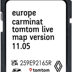 RENAULT CARMINAT LIVE SAT NAV KAART UPDATE SD KAART EUROPA 2023/2024