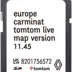 RENAULT CARMINAT LIVE SAT NAV KAART UPDATE 11.45 SD KAART EUROPA 2026