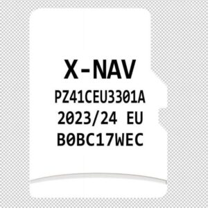 TOYOTA X-NAV NAVIGATIE KAART UPDATE MICRO SD KAART EUROPA 2024