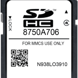 MITSUBISHI MMCS 8750A706 W18, W19 SAT-NAV-KAART UPDATE SD-KAART EUROPA 2024/2025